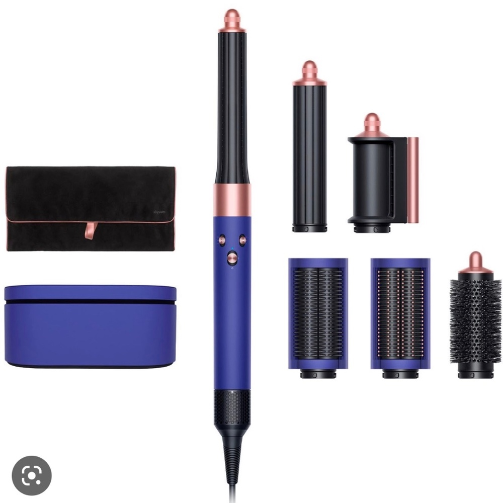Dyson Complete Long Airwrap - Vinca Blue/Rose - Limited Holiday Edition +receipt
